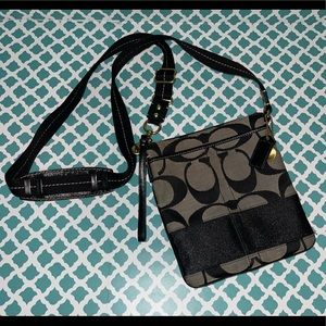 Coach Bags | Coach Satchel | Color: Black/Gray